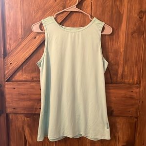 Reebok Woman’s Tank Top Teal Medium